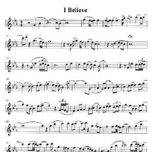 萨克斯谱 | I Biliene