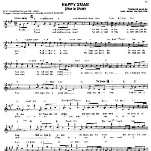 HAPPY XMAS_外国歌谱