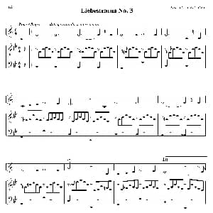 Liebestraum No. 3 小号 钢琴伴奏