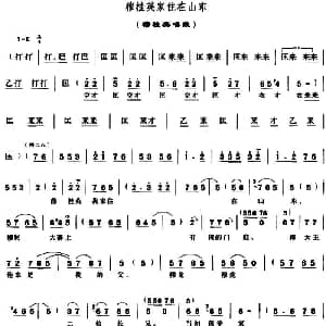 豫剧谱 | 穆桂英家住在山东 穆桂英挂帅 穆桂英唱段