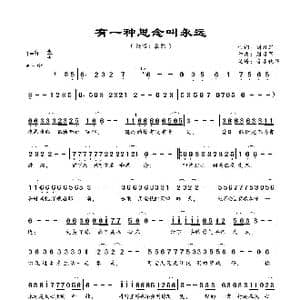 有一种思念叫永远_歌谱投稿_词曲:刘习军 刘习军