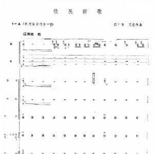 牧民新歌_歌曲简谱_词曲: 简广易