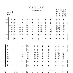 友谊地久天长 苏格兰 _外国歌谱_词曲:罗伯特 彭斯 费里斯改编
