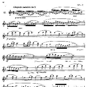 萨克斯谱 | 萨克斯练习曲合集 2—63 马格里克