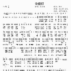 金骏眉_歌曲简谱_词曲:苏冽 风小筝 溪风