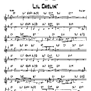 LIL DARLIN' 降B爵士乐谱