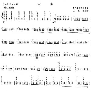 柳琴考级曲目五级 云雀