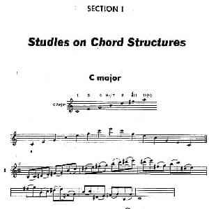 萨克斯谱 | jazz经典分解和声练习