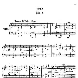 24 Characteristic Pieces Op.36 钢琴谱 安东 斯捷潘诺维奇 阿连斯基