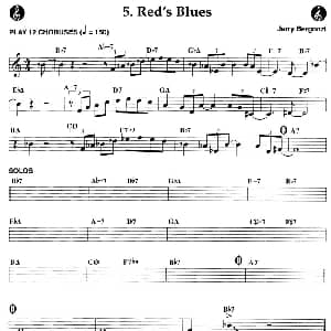 萨克斯谱 | Red's Blues