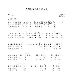 秦皇岛我的家乡多么美_歌曲简谱_词曲:施荣春 朝乐蒙