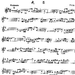 萨克斯谱 | 是否 罗大佑