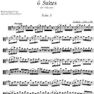 Bach 6 Suites 巴赫 组曲 中提琴 巴赫