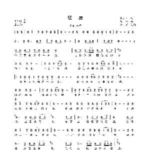 红唇_歌曲简谱_词曲:十二月 陈伟