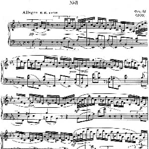 斯克里亚宾 钢琴练习曲 Op.42 No.8 Alexander Scriabin Etudes 钢琴谱 斯克里亚宾