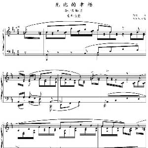 无比的幸福 钢琴谱 舒曼作曲 欧阳阳制谱