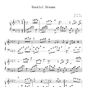 Sundial Dreams 钢琴谱 kevin kern