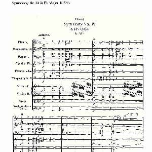 Eb大调第三十九交响曲K.543 一