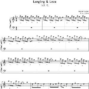 Longing & Love 钢琴谱 George Winston