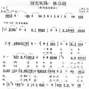 渭北明珠 林皋湖_歌曲简谱_词曲:王奇戈 王奇戈