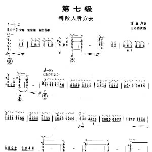 柳琴考级曲目七级 到敌人后方去 冼星海