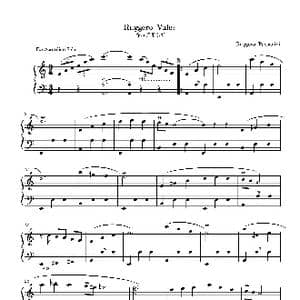 鲁杰罗华尔兹_歌谱投稿_词曲: 帕萨里尼