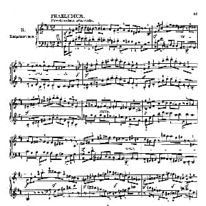 6 Preludes and Fugues Op.35 钢琴谱 菲利克斯 门德尔松 巴托尔迪
