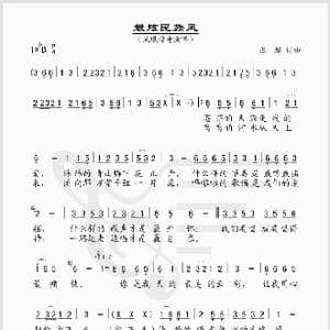 最炫民族风_歌谱投稿_词曲:张超 张超