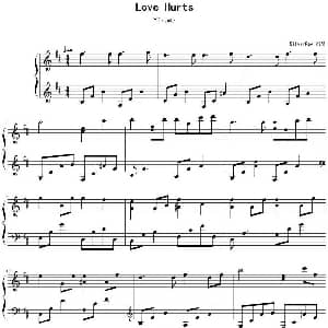 Love Hurts 钢琴谱 Yiruma作曲 SilverRay制谱