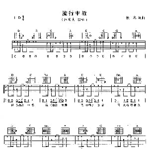 流行主教 吉他谱 林俊杰