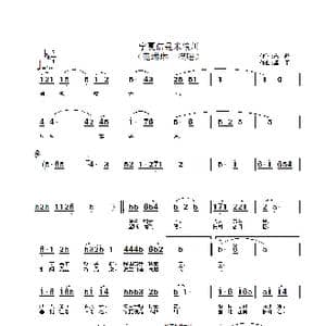 宁夏信是米粮川_歌谱投稿_词曲:高峰 温中甲