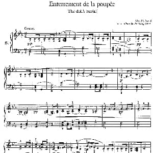 Album for the Young Op.39 钢琴谱 彼得 伊利奇 柴可夫斯基