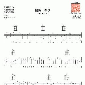 陪你一辈子 吉他谱 凤凰传奇 赵照词曲 梦断弦音