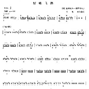 柳琴考级曲目九级 野蜂飞舞 王惠然订指法