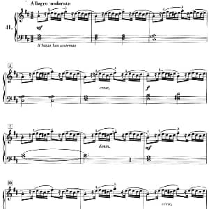 50首莱蒙钢琴练习曲 作品37 钢琴谱 莱蒙