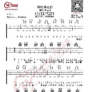 李玉刚 刚好遇见你 吉他谱_歌曲简谱_词曲:高进 高进
