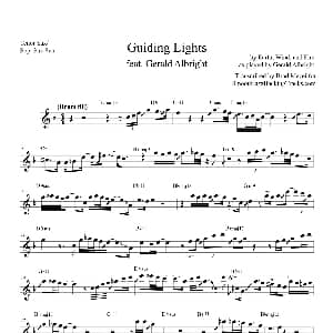 萨克斯谱 | Guiding Lights 次中音萨克斯