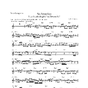 萨克斯谱 | So Amazing 次中音萨克斯