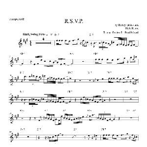 萨克斯谱 | R.S.V.P Trumpet Bb