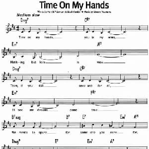 蓝调音乐:Time On My Hands_外国歌谱