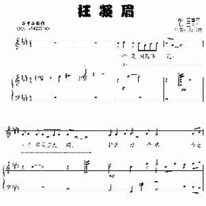 枉凝眉_歌谱投稿