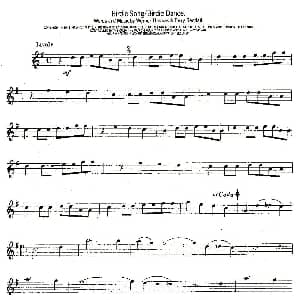 萨克斯谱 | Birdie Song/Birdie Dance