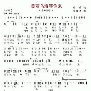 美丽乌海等你来_歌谱投稿_词曲:童童 乌日更