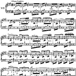 门德尔松无词歌Op.67 钢琴谱 门德尔松