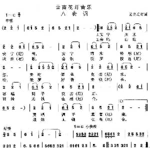 八街 云南花灯 中国民族民间舞曲选