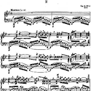 10 Preludes Op.23 钢琴谱 谢尔盖 拉赫玛尼诺夫