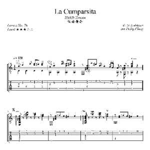 化妆舞会_歌曲简谱_词曲: G.M.Rodriguez