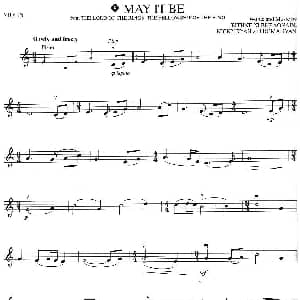 小提琴谱 | LADY MARMALADE