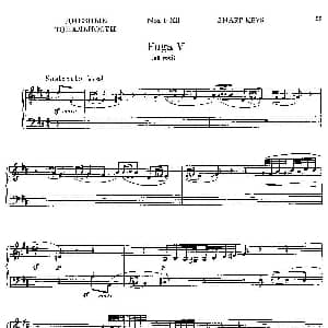 24 Preludes and Fugues Part.1 Op.45 钢琴谱 康斯坦汀诺维奇 谢德林