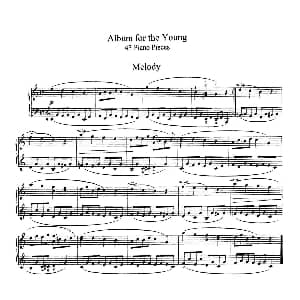 Album für die Jugend Op.68 钢琴谱 罗伯特 舒曼 Robert Schumann